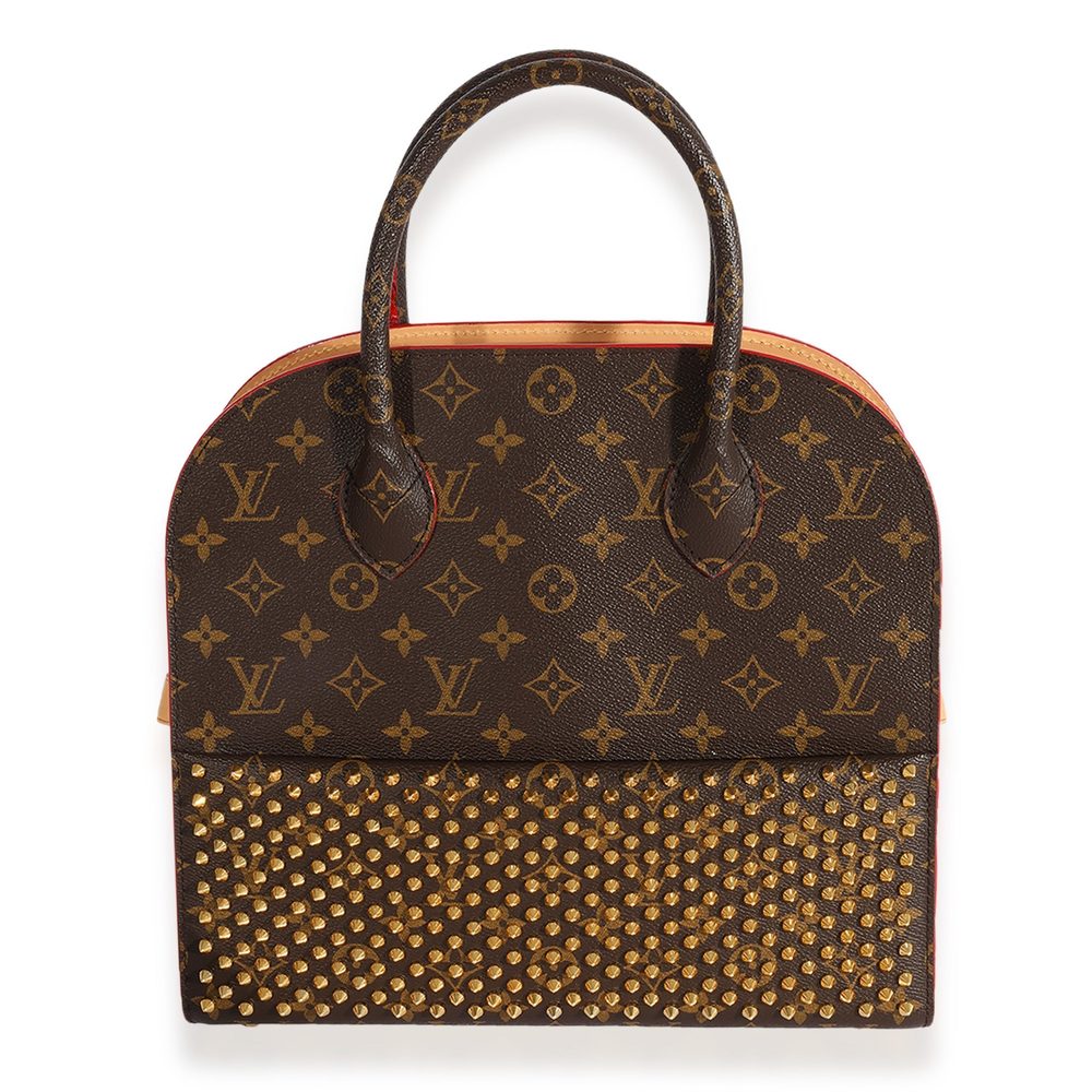 Louis Vuitton x Christian Louboutin Celebrating Monogram Iconoclasts Spike Tote
